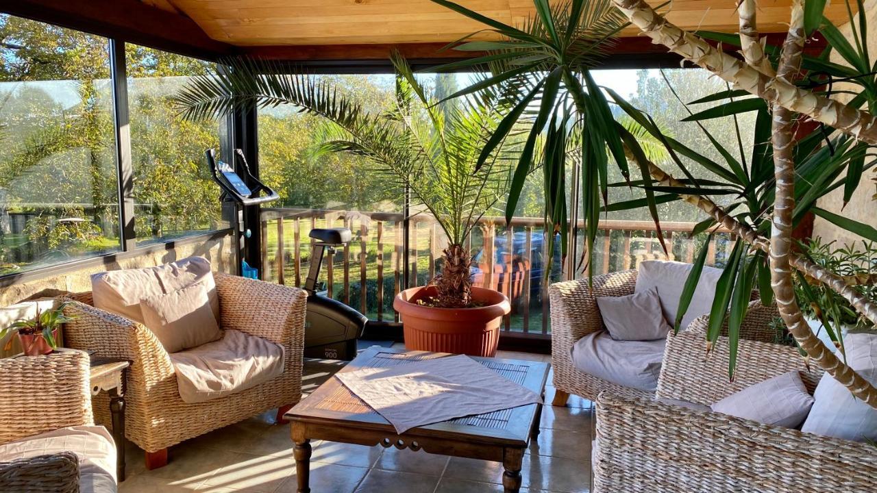 Maison De Charme Piscine Couverte Chauffee Mayrinhac-Lentour ภายนอก รูปภาพ
